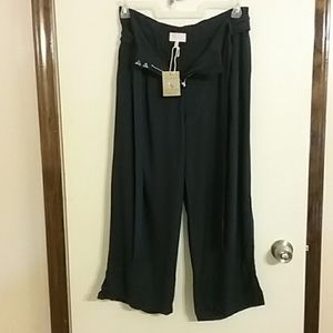 Joules wide leg cropped pants